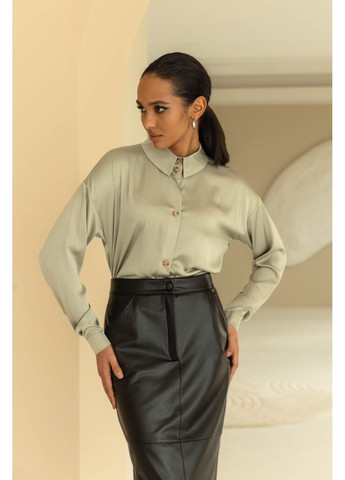 Оливкова блуза 2126.5592 Seventeen