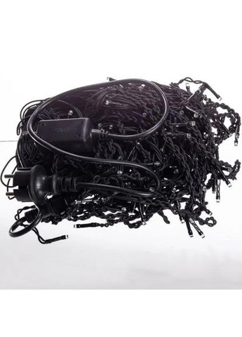 Вулична гірлянда Бахрома 20 м 335 LED гірлянда штора чорний провід Синій 20MBBL Garlando (370373153)