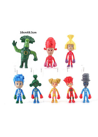 Фиксики фигурки набор фигурок Fixers 8 шт детские игрушки 8,5-10 см Shantou (280258335)