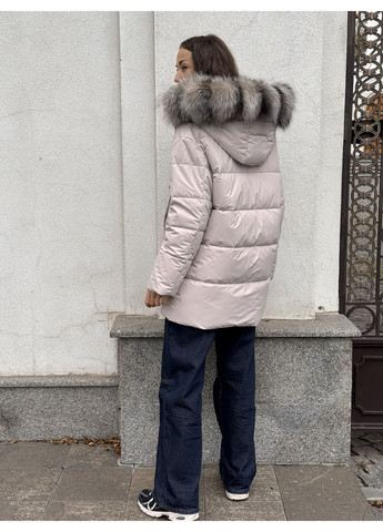 Бежевый демисезонный Пуховик Sifurs