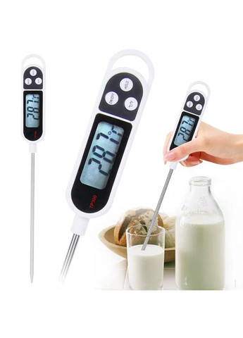 Пищевой кухонный термометр TP300 с металлическим щупом и с LCD -50 ºC до +300 ºC Good Idea (301406777)