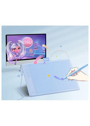 Графічний планшет (NINOSN4B) Parblo Ninos N4 Blue (366105618)