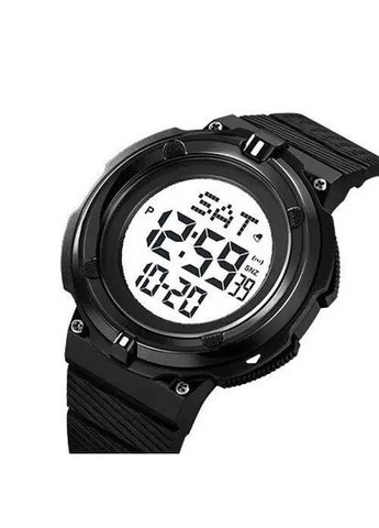 Водостойкие тактические часы 2010BKWT BLACK-WHITE, Часы TE-425 спортивные скмей Skmei (352770711)