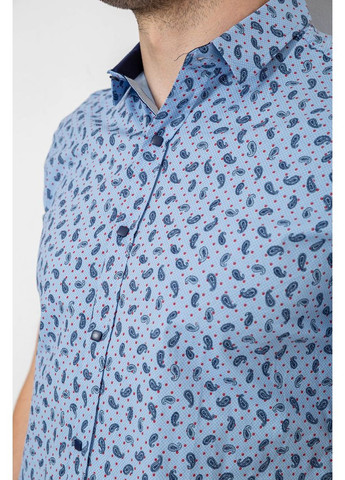 Голубой рубашка Ager