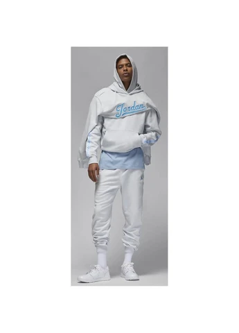 Худи JORDAN J FLT MVP FLC PO 2 серое FN4613-043 Nike (397847804)