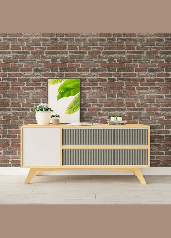 Самоклеящаяся 3D панель под красный катеринославский кирпич 3080x700x3мм SW-00001761 Sticker Wall (330601641)