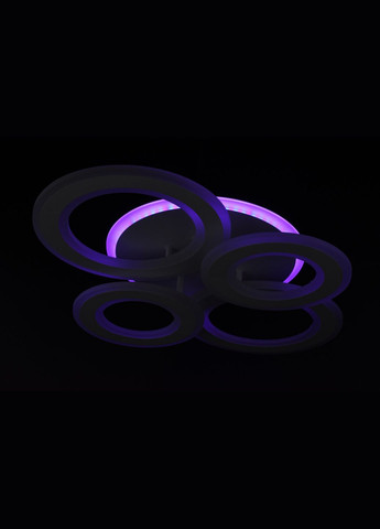 Люстра светодиодная потолочная LED светильник для квартиры на потолок лэд 26332 Белый 11х45х58 см. Sunnysky (364760010)