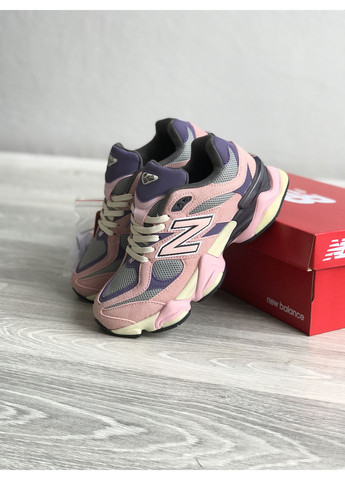 Кроссовки женские New Balance 9060 Pink Purple | Нью Беланс 9060 розовые демисезоны (362672548)
