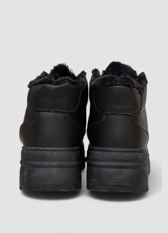 Кросівки жіночі зимові на хутрі Ager 248RAM019 чорні демісезони (339597264)