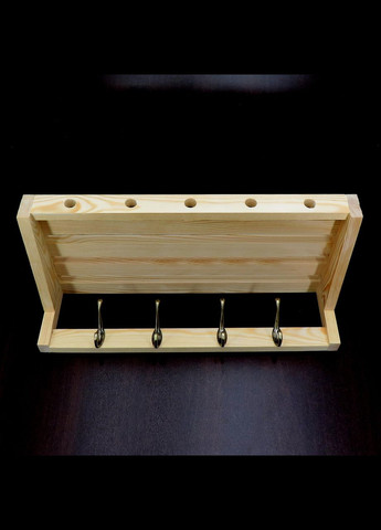 Вішалка для одягу з дерева Саррей 4 бланже (ВДО-402201) No Brand (327848877)