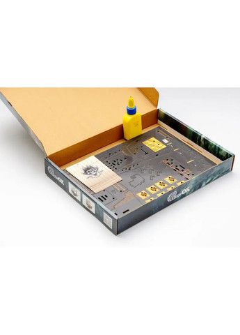 Конструктор 3D Піратський корабель дерев'яний в асортименті Puz-00928 PuzzleOK Дер6228 (370653454)