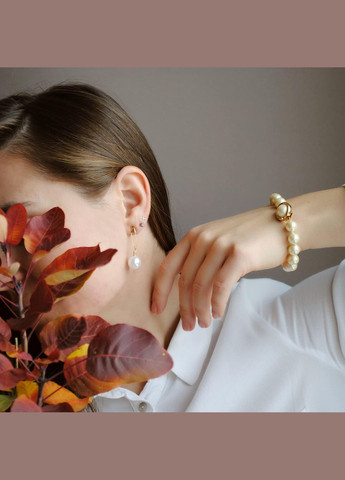 Браслет с жемчугом Шампань Sincera (339103759)