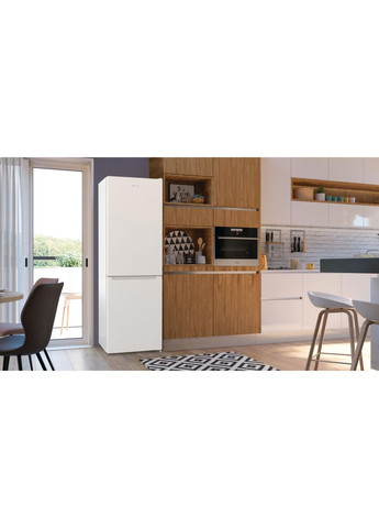 Холодильник з нижн. мороз. камерою NRK6202EW4, 200х60х60см, 2 двері, 235(96)л, А++, NoFrost+, Зона св-ті, Gorenje (364275278)