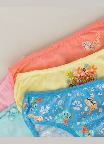 Набір трусиків дитячих сліпів для дівчаток 5 шт Nicoletta Трусики (342119801)
