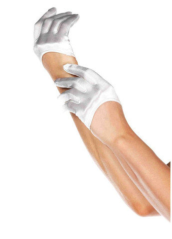 Червоний демісезонний рукавички сексуальні mini cropped satin gloves від Leg Avenue