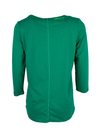 Кофта женская зеленая с принтом на груди The art of Love 011221-002161 Cecil (303024061)