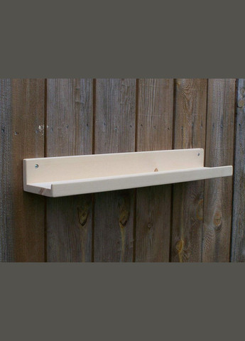 Настінна полиця з дерева Хенкок 60 бланже (НСП-0031601) No Brand (328082388)