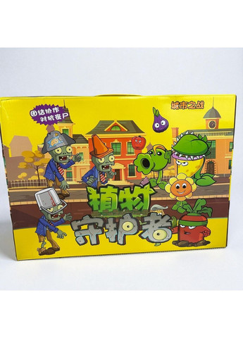 Детский набор фигурок Растения против Зомби фигурки Plants vs Zombies с горохострелом Diy (368830949)