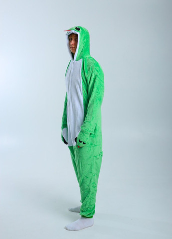 Кігурумі піжама Змія чоловічі зелена плюшева Lalapka (366888656)