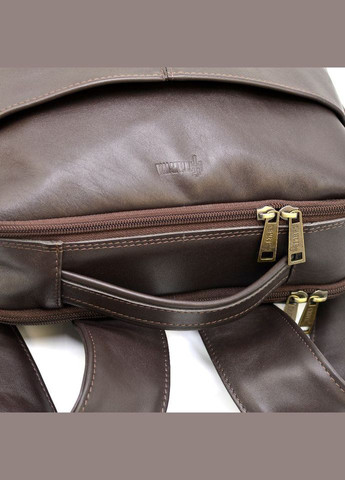 Шкіряний чоловічий рюкзак коричневий GC-7280-3md TARWA (328449963)