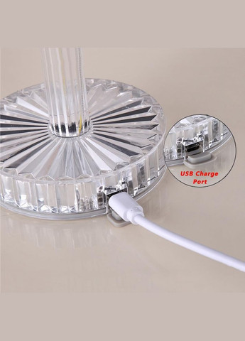 Настільна лампа-нічник K4 з пультом RGB Нічник Rose Diamond Table Lamp VHG (338221057)