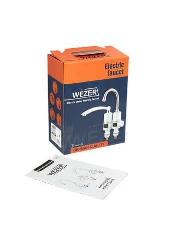 Електричний проточний водонагрівач Wezer (275335760)