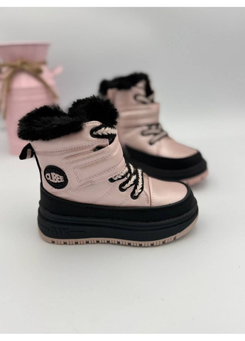 Якісні та красиві зимові черевички для дівчат Clibee (366467113)