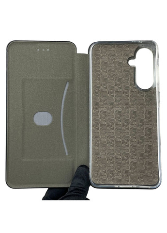 Чохол-книжка для Galaxy A36 (SM-A336B) з екошкіри із підставкою на самсунг а36 чорна gd1 Samsung (366018811)