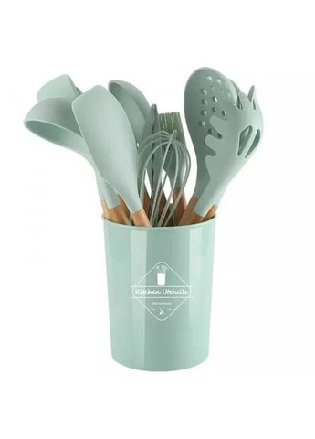 Набір кухонного приладдя 12 предметів набір із силікону та дерева RD-1204 Good Idea (302448089)