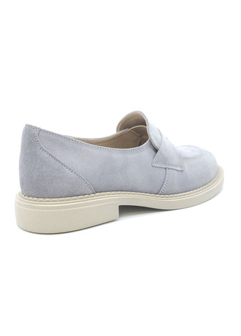 Жіночі туфлі сірі замшеві MR-12-4 24,5 см (р) Morento (260676485)