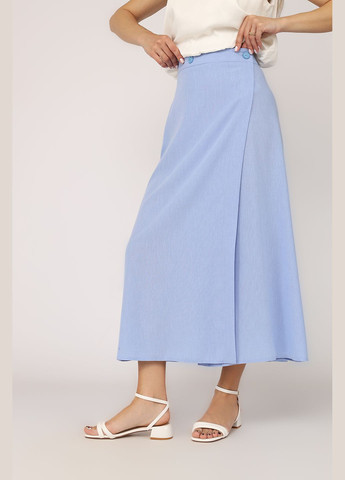 Голубая юбка женская цвет голубой цб-00276453 Yuki