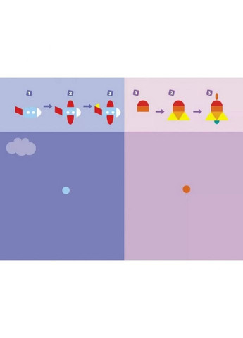 Учебная книга "Учебница: Собери картинку с наклеек. Уровень 4" АРТ 19604U рус Ranok Creative (363205632)