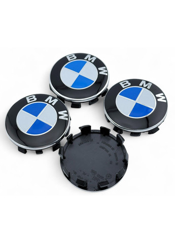 Ковпачки в диски БМВ заглушки для дисків 56/53 мм. Сині (4 шт.) BMW (354698518)