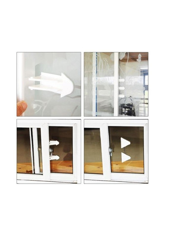 Блокатор для розсувних систем 008 Білий No Brand (368565809)