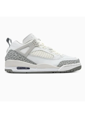 Белые летние кроссовки nike air jordan spizike low summit white найк аир джордан No Brand