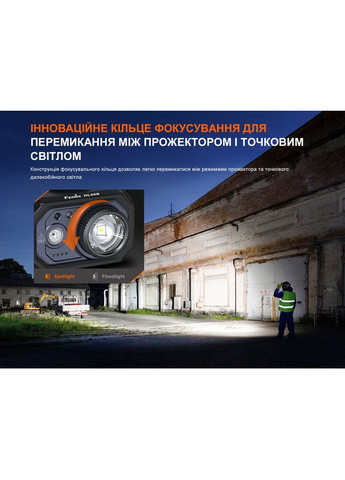 Фонарь налобный HL45R LED с бесконтактным датчиком Fenix (353502040)