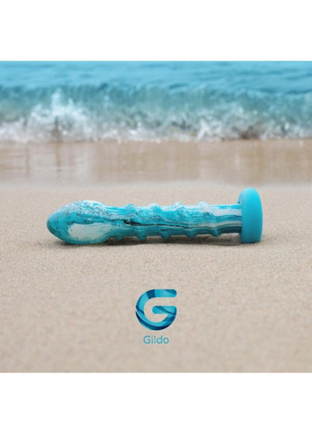 Анальна пробка - Ocean Wave Glass Dildo Gildo (289784518)