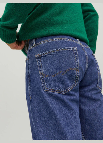 Голубые демисезонные свободные джинсы CHRIS ORIGINAL CJ 620 NOOS RELAXED FIT 12194474 JACK&JONES