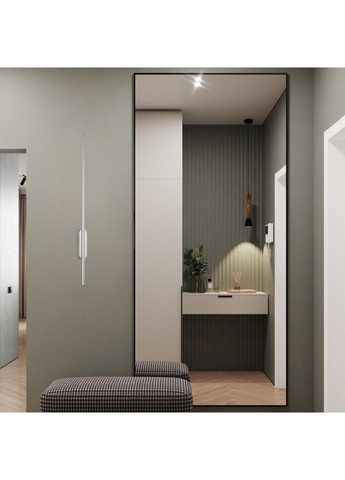 Настінний світильник/бра 20W 80см срібний (86-W8001A (800) SL) No Brand (370072174)