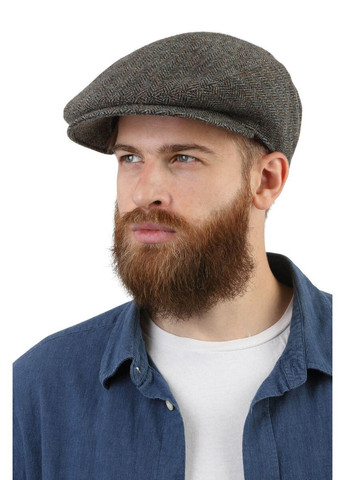 Кепка класична сіро-зелена в ялинку (SC381442) Westward (296718618)