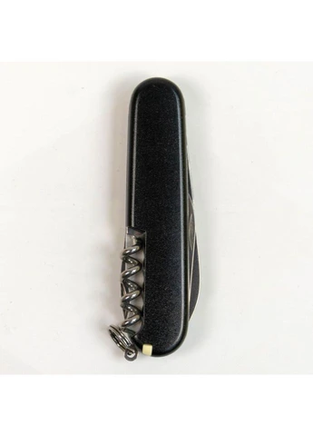 Ніж Spartan Mat 91мм,12функ,чорн.мат,штоп,жовт.лого Victorinox (385893737)