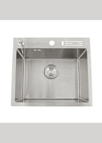Мойка кухонная накладная 1.5 мм из нержавейки 45 см NS5245 Nett NS-5245 (316390508)