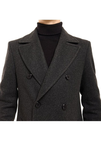 Темно-сіре демісезонне Пальто Greyford Темно-сірий Pobedov