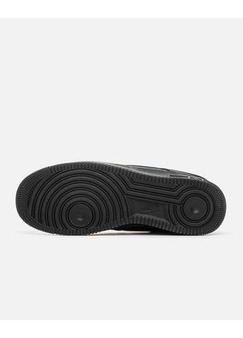 Чорні Осінні чоловічі кросівки Nike Air Force 1 Low 07 Premium Black CW2288