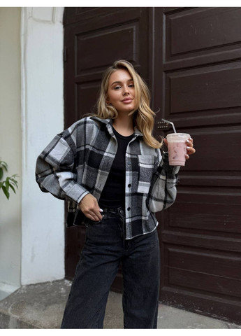 Жіноча сорочка в клітинку Україна (356677216)