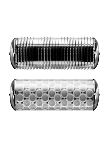 Электронный роллер для лица и тела с микроиглами MicroNeedle Face & Body Roller 8 в 1, gray GESKE (386485561)
