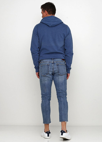 Светло-синие демисезонные джинсы athletic slim af4304m Abercrombie & Fitch