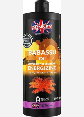 Шампунь для фарбованого волосся з олією бабасу Babassu Oil Energizing Shampoo 5000ml (713001-153928) RONNEY (368743417)