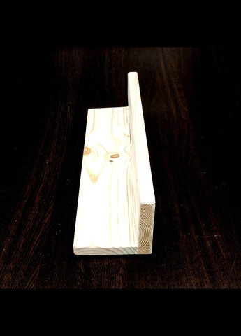 Настенная полка из дерева Палас 45 бланже (НСП-458001) No Brand (328081985)