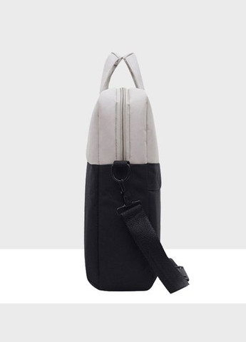 Сумка для ноутбука чорно-сіра 15.6" Містка сумка для ноутбука Захисна сумка для ноутбука 15 дюймів чорно-сіра XD Design (331900765)